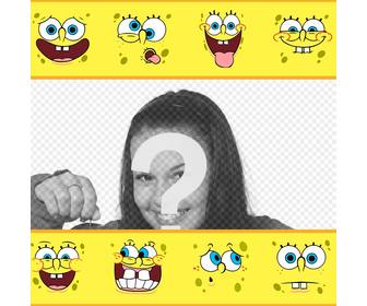 child photo frame for ur pictures of spongebob squarepants