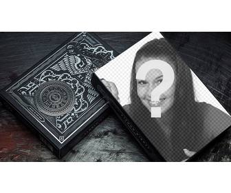 put ur photo on deck of cards dark