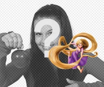 put princess rapunzel on ur photos with this photomontage