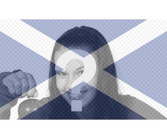 special collage with the scottish flag