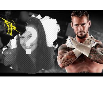 collage for ur pictures with cm punk