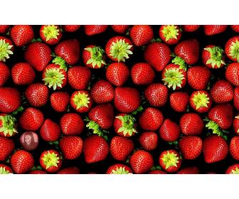 photo game to put ur picture in an image full of strawberries
