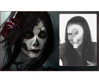 photomontage to put your picture next to girl with makeup