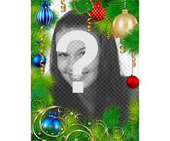 christmas wreath to decorate your picture