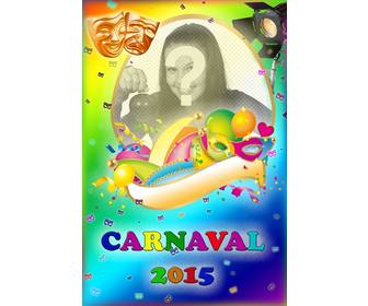 carnival 2015 photomontage poster with ur photo