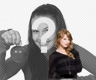 put taylor swift on ur photos with this free sticker