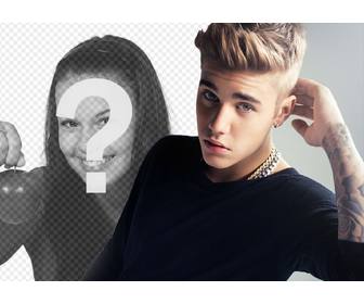 upload ur picture next to justin bieber