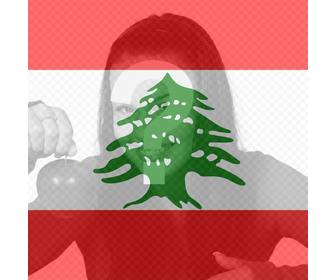 flag of lebanon to put on ur profile picture social networking
