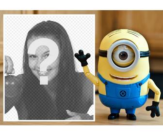 photo effect of minion to upload ur photo