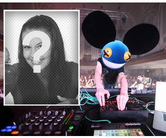 upload ur photo if u like the famous dj deadmau5 and for free