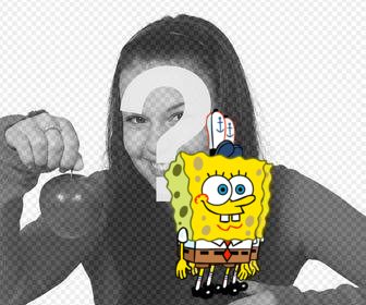 add spongebob on ur photos with this sticker