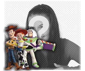 toy story characters on ur photos with this online effect