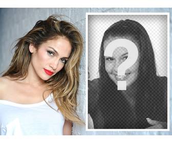 effect for fans of jennifer lopez to edit