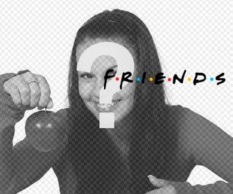 logo of the famous series friends to put on ur pictures