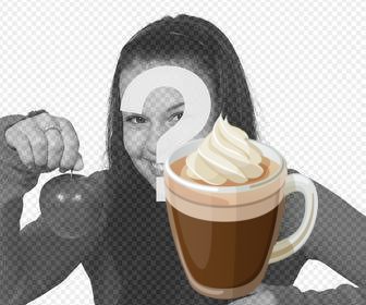 coffee mug to paste on ur photos as sticker