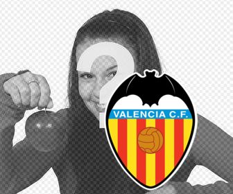 photo effect to upload ur photo and put the valencia cf shield