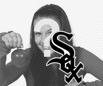 photo effect to paste the logo of white sox team on ur photos