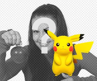 pikachu on ur photos with this photo effect editable and free