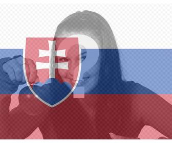 slovakia flag to add on ur photos as an online filter
