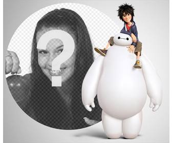 add ur photo for free with the characters of big hero 6 with this effect
