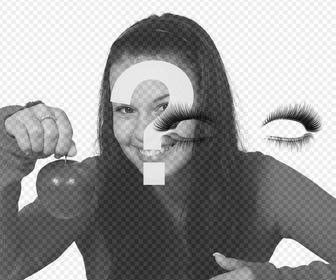put eyelashes on your photos with this free effect