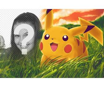 photo effect to add to pikachu in your photo online