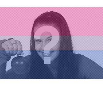 filter of bisexual flag to add in your photos for free