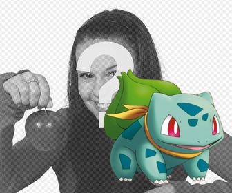paste bulbasaur in ur photos as sticker with this online effect