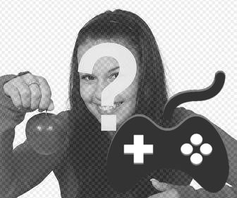 sticker of video games control to add in ur photos online