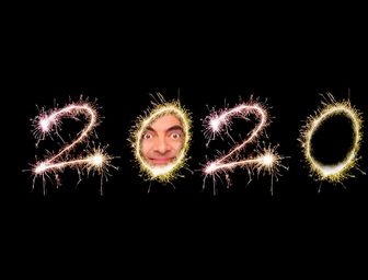 effect to put ur photo in the year 2026 zero of fireworks