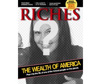 Rich magazine editing with your photo online