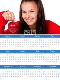 calendar 2026 full year 12 months with your photo