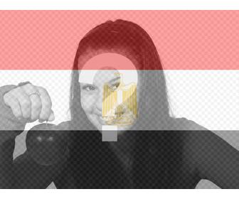 egyptian flag to put in ur photos