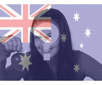 australian flag to put on ur photo online