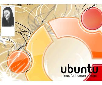 twitter background for ur twitter account of ubuntu linux to put ur photo on the side