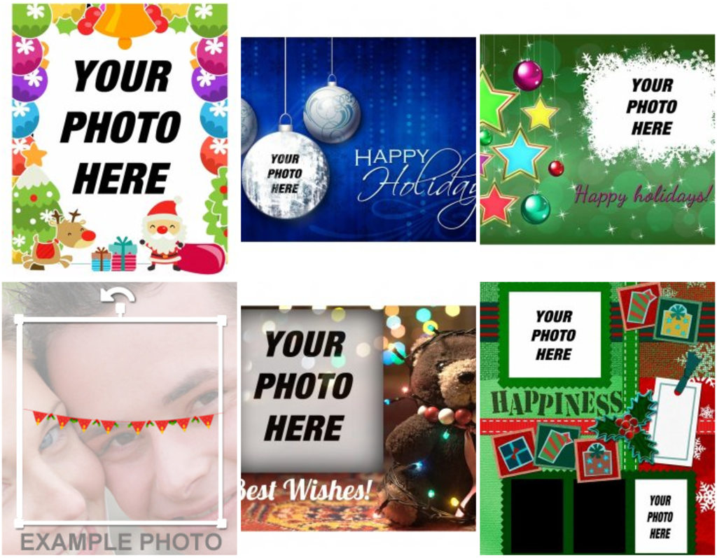 Cards and postcards Happy Holidays to personalize free