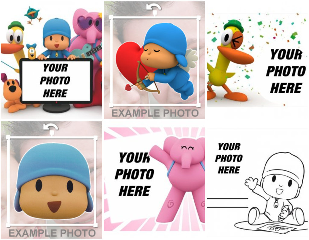 If your favorite children's series is POCOYO effects then these are for you