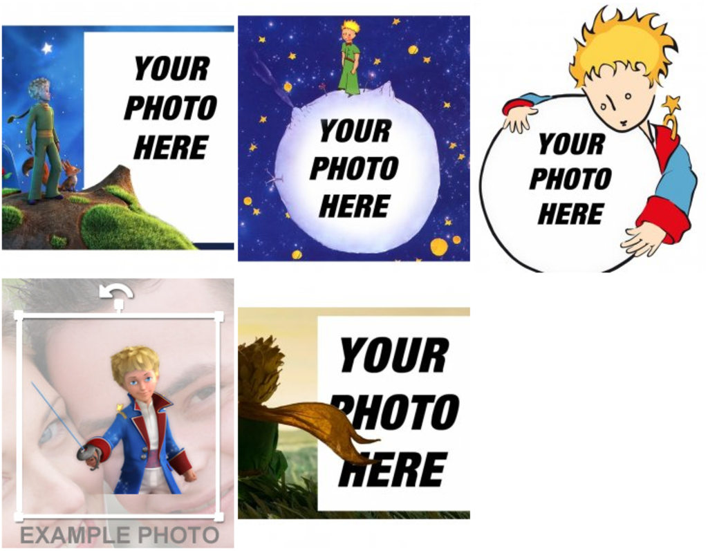 Photo effects of  The Little Prince for your photos