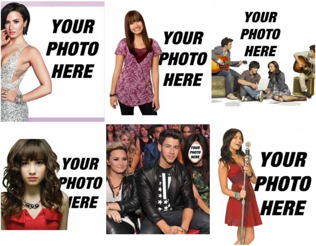 Photomontages with Demi Lovato