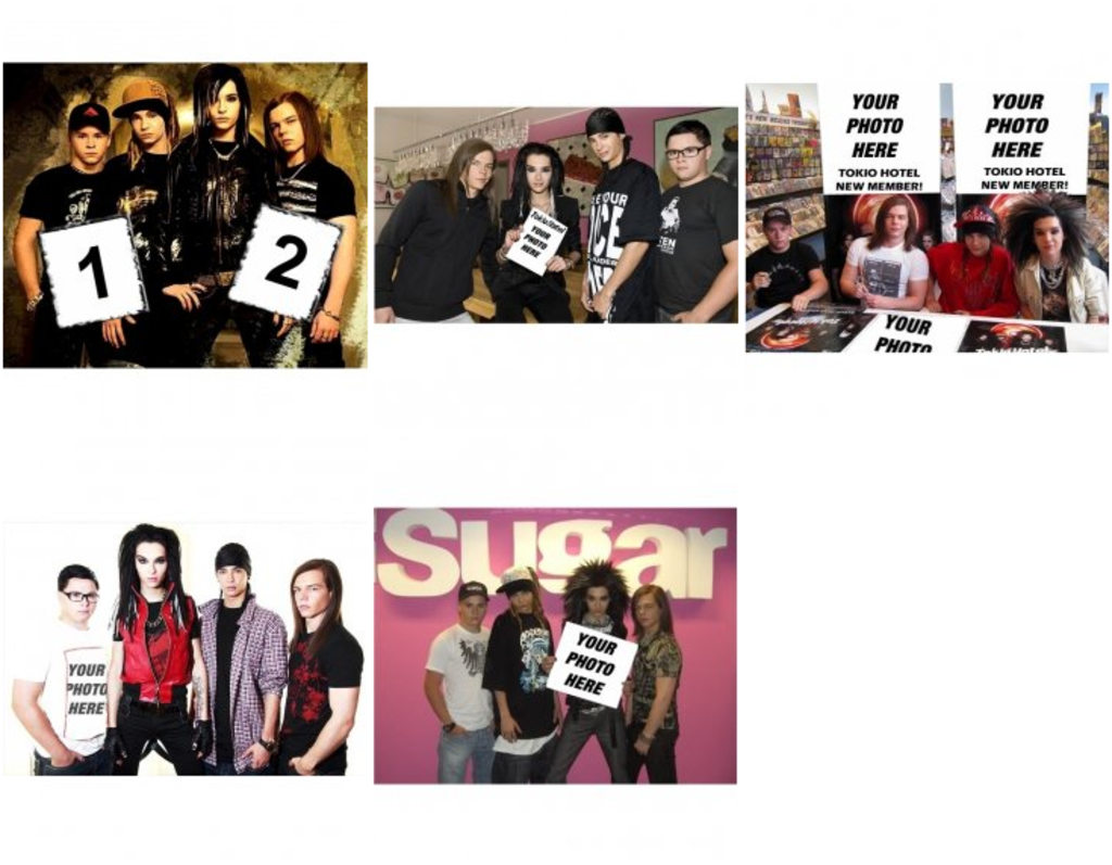 Photomontages with tokio hotel