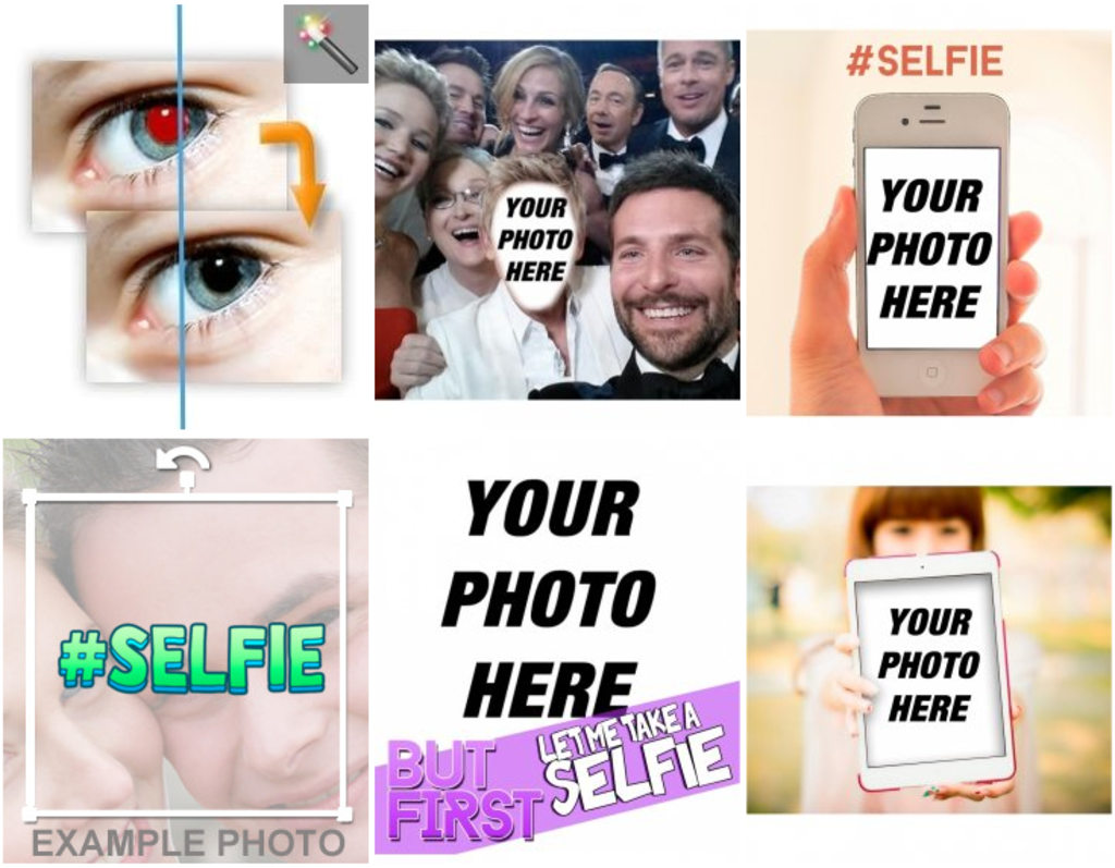 Selfie photo effects