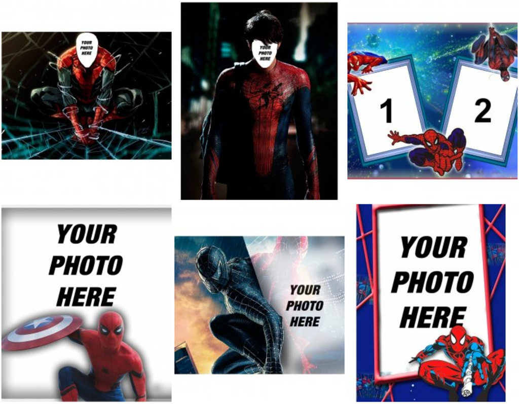 Spiderman online photomontages