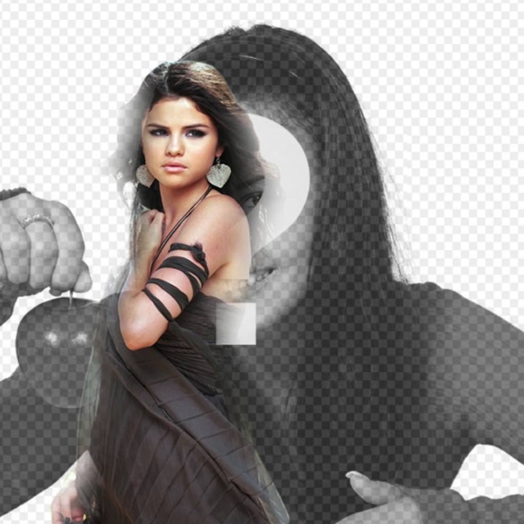 Online photo montage to be with Selena Gomez. ..