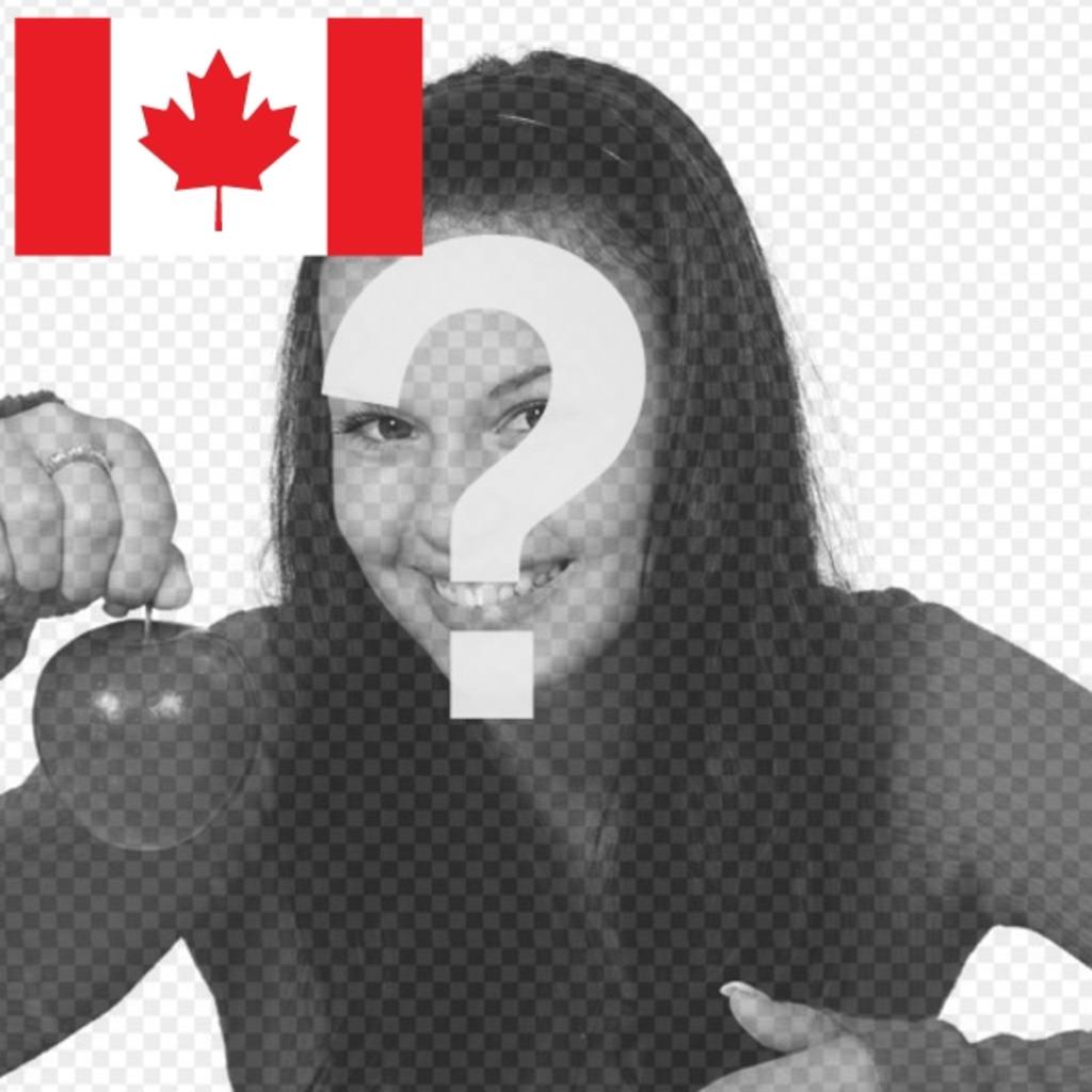 The Canada flag in your profile picture with this free..