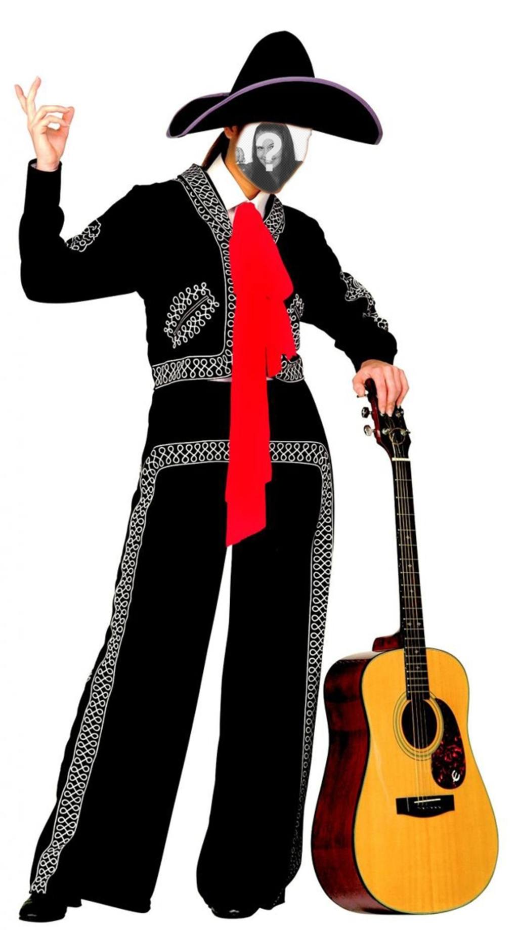 Get dressed as a mariachi with this effect to edit online and free ..