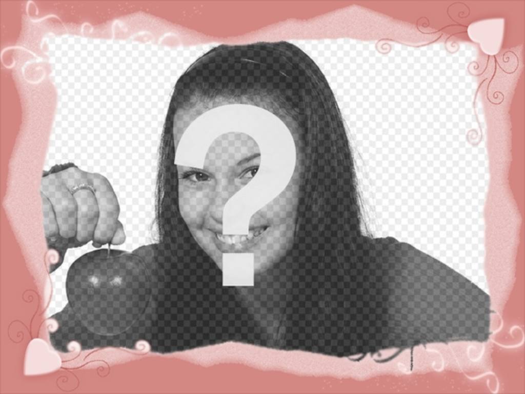 Add online romantic frames for your photos Photofunny