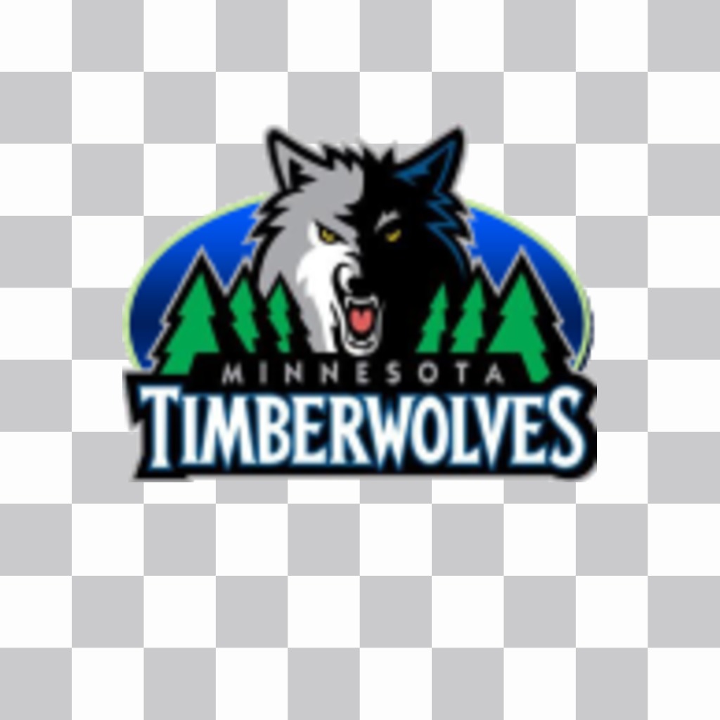 Sticker of Minnesota Timberwolves Logo. ..
