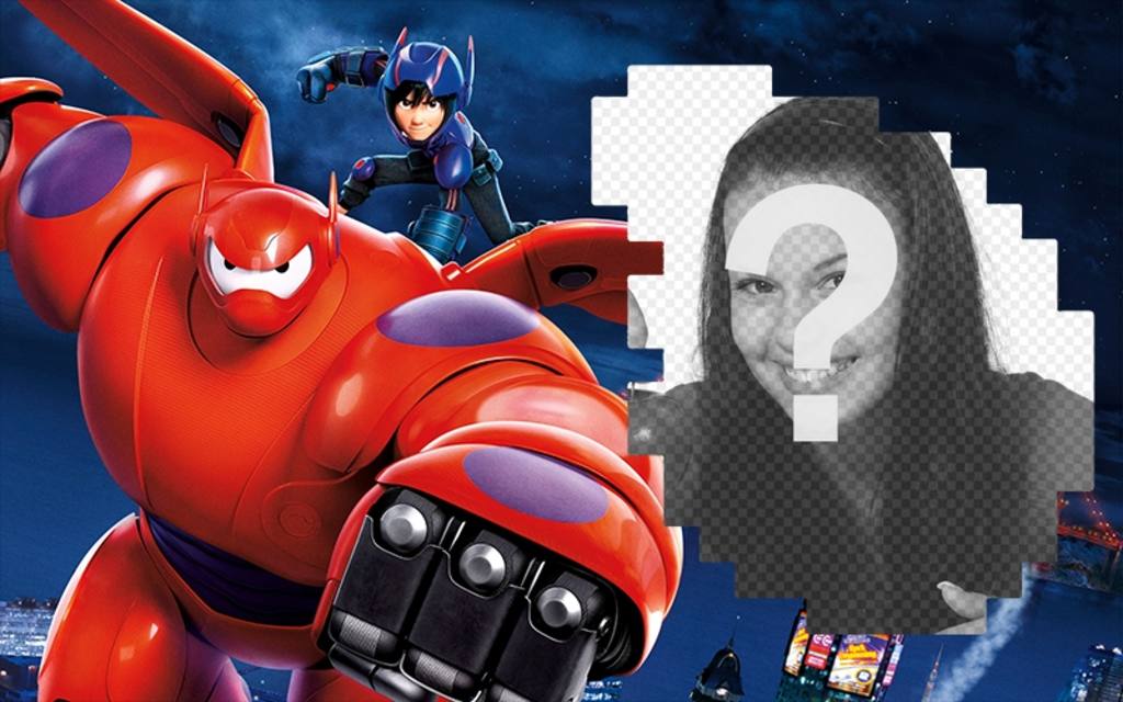 Photo frame of Big Hero 6 ..