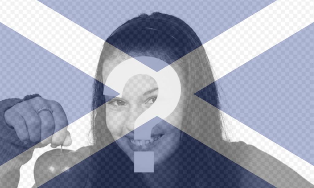 Special Collage with the Scottish flag ..