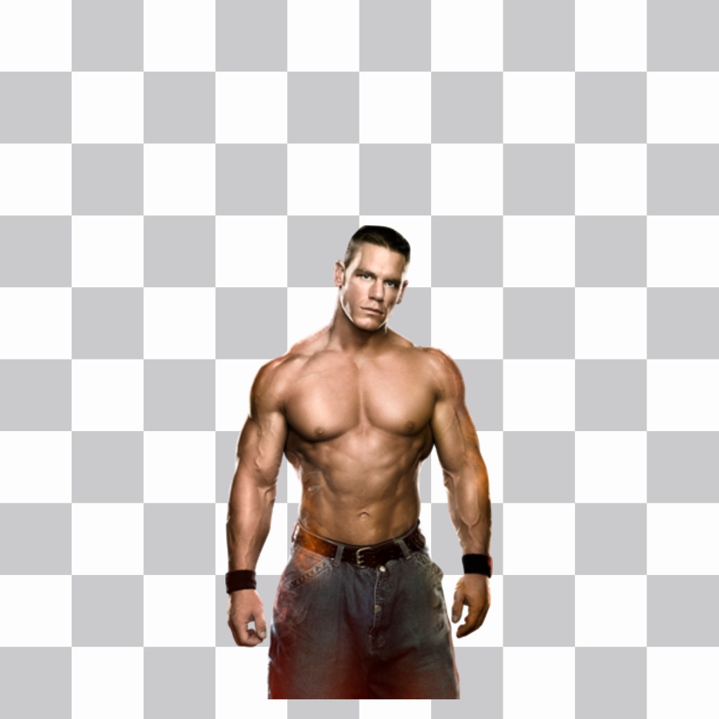 WWE sticker of wrestler John Cena ..